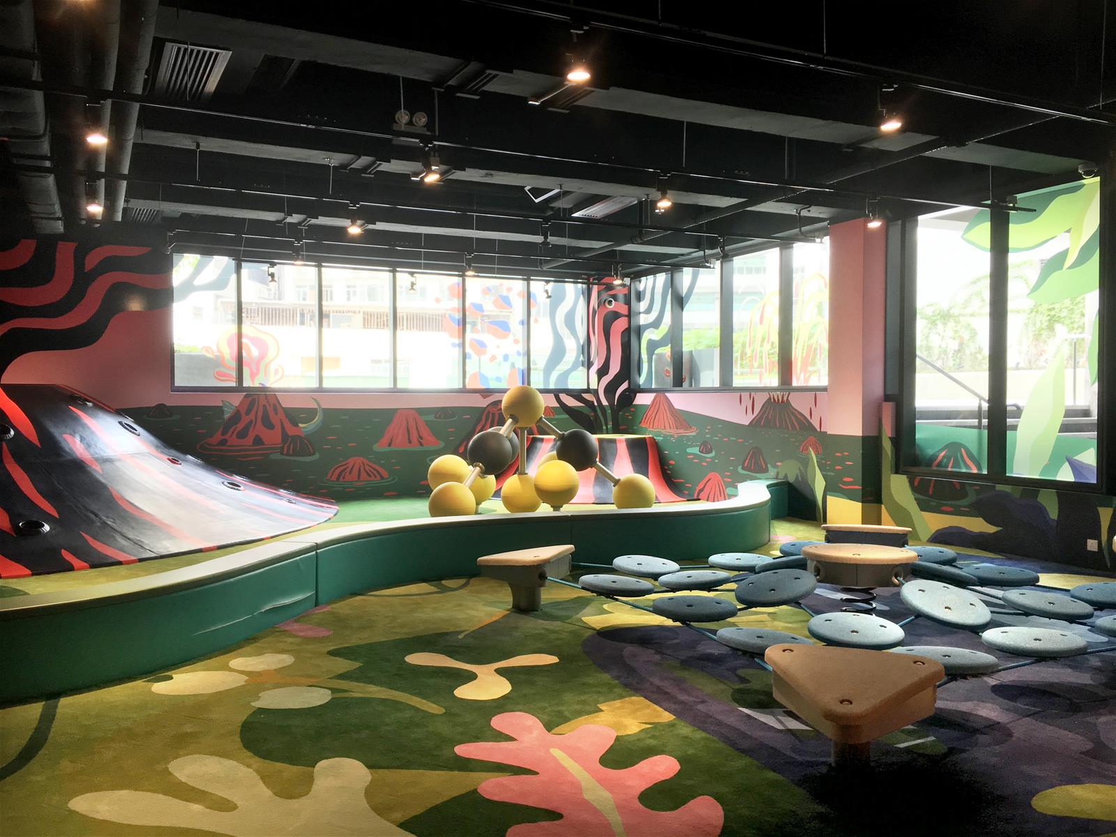 indoor jungle playground